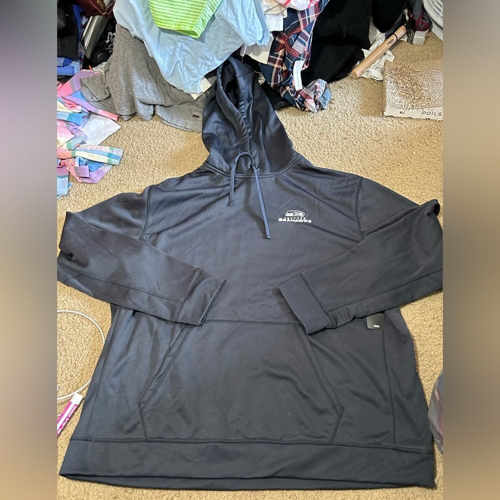 Dunbrooke NFL Seattle Seahawks Hoodie Sweatshirt NWT